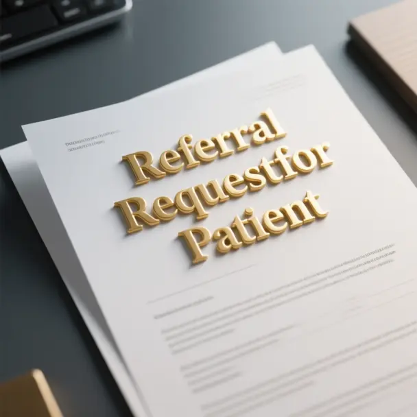 Image of Referral Requestfor Patient