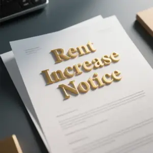 Image of Rent Increase Notice