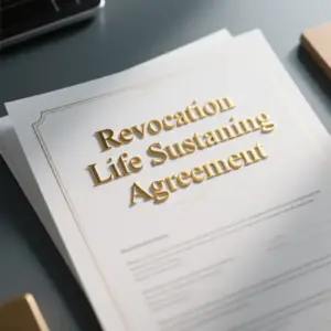 Image of Revocation of Life Sustaining Agreement