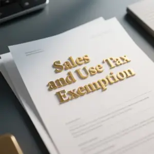 Image of Sales and Use Tax Exemption