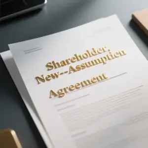 Shareholder, New--Assumption Agreement