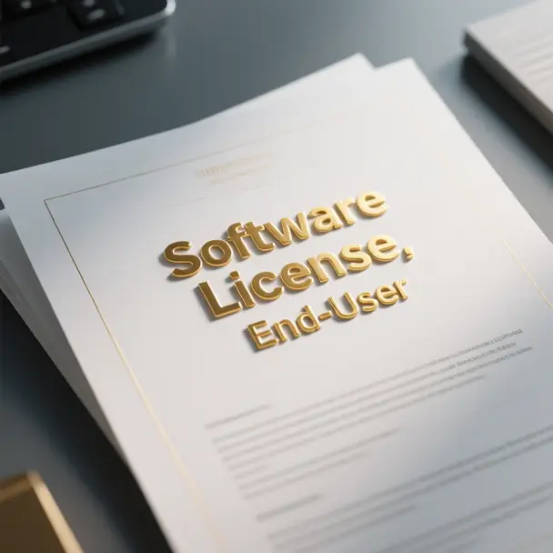 Image of Software License, End-User
