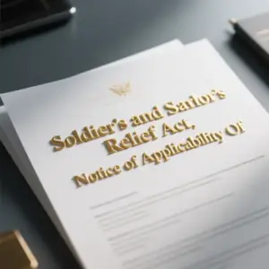 Image of Soldier_s and Sailor_s Relief Act, Notice of Applicability Of