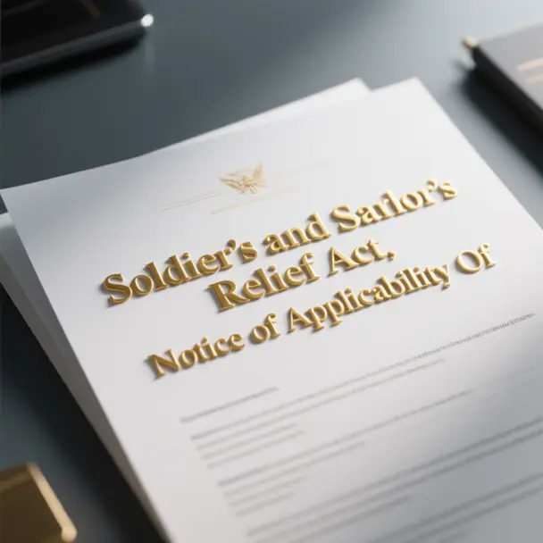 Image of Soldier_s and Sailor_s Relief Act, Notice of Applicability Of