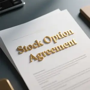 Image of Stock Option Agreement