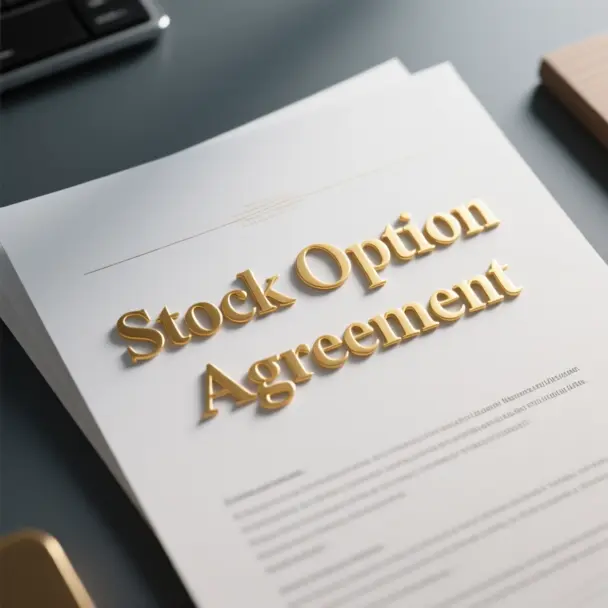 Image of Stock Option Agreement