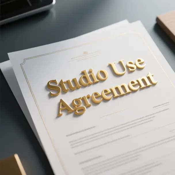 Image of Studio Use Agreement