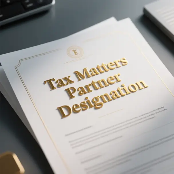 Image of Tax Matters Partner Designation