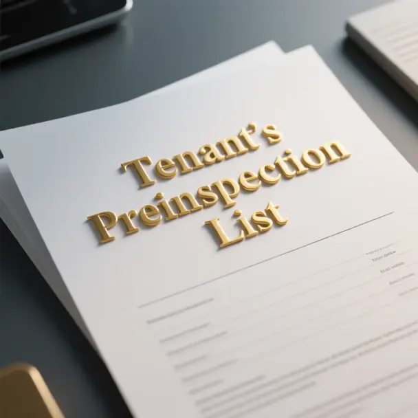 Image of Tenant_s Preinspection List