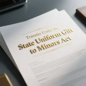 Image of Transfer Under the State Uniform Gift to Minors Act