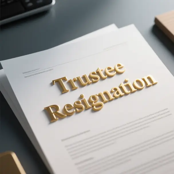 Image of Trustee Resignation