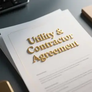 Utility & Contractor Agreement
